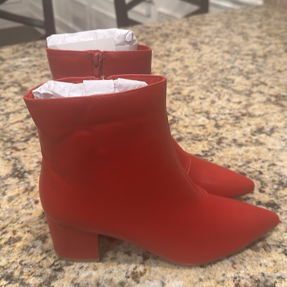 NIB Sugar red boots nightlife size 8 1/2 - Picture 3 of 7